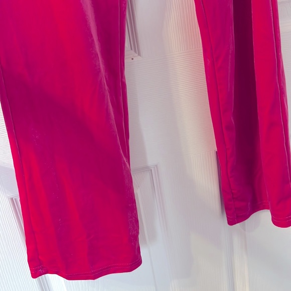 SHEIN 2 pieces set Essnce Zip Up Crop Velvet Jacket & Pants! - Picture 7 of 9